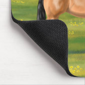 Buckskin Dun Quarter Horse Muismat (Hoek)