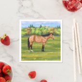 Buckskin Dun Quarter Horse Servet (Insitu)