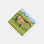 Buckskin Dun Quarter Horse Servet (Hoek)