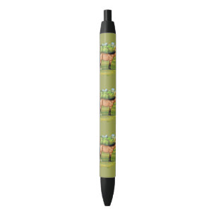 Buckskin Dun Quarter Horse Zwarte Inkt Pen