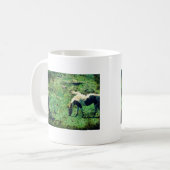 Buckskin en Pinto Koffiemok (Voorkant links)
