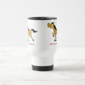 BUCKSKIN HORSE COFFEE REIZEN MUG CUSTOM REISBEKER (Center)