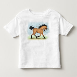 Buckskin Horse Educational Equine Anatomy Kinder Shirts