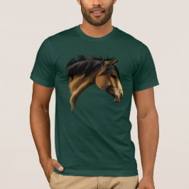 BuckSkin Horse FaceT-Shirt T-shirt