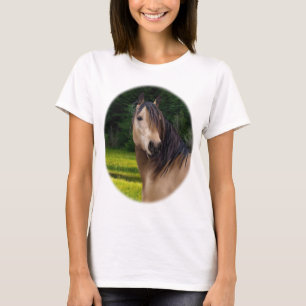 Buckskin paard t-shirt