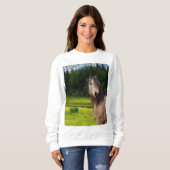 Buckskin Paard T-shirt (Voorkant volledig)