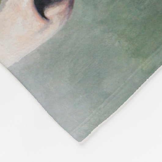 Buckskin Pinto Native American War Horse Fleece Deken (Hoek)