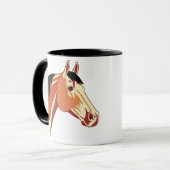 Buckskin Quarter Horse Mok (Voorkant links)
