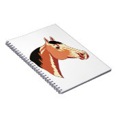 Buckskin Quarter Horse Notitieboek (Rechterzijde)