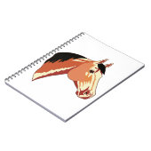 Buckskin Quarter Horse Notitieboek (Linkerzijde)