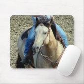 Buckskin Rodeo Horse Muismat (Met muis)