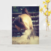 Buckskin springt naar beneden alle Occasies Kaart (Gele Bloem)