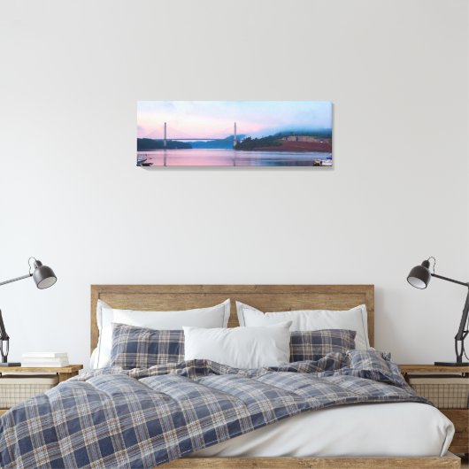 Bucksport Maine Canvas Afdrukken (Insitu (Slaapkamer))
