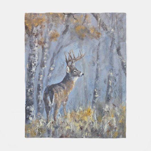 Buckwei Fleece Deken (Voorkant)
