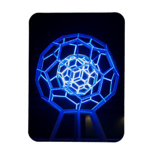 Buckyball sculptuur #2 Magnet Magneet