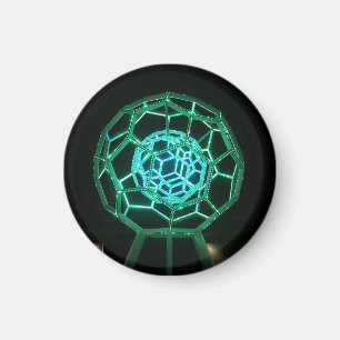 Buckyball sculptuur #3 Magnet