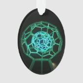 Buckyball sculptuur 3 Ornament (voorkant)