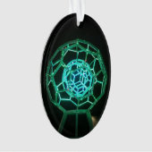 Buckyball sculptuur 3 Ornament (voorkant)