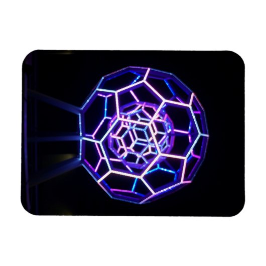 Buckyball sculptuur #4 Magnet Magneet (Horizontaal)