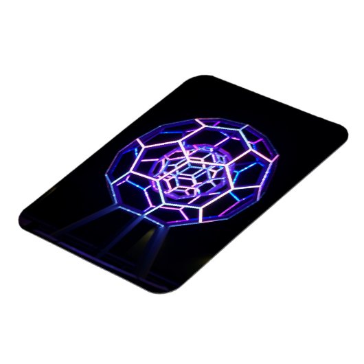 Buckyball sculptuur #4 Magnet Magneet (Linkerzijde)