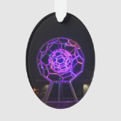 Buckyball sculptuur 5 Ornament (achterkant)
