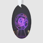 Buckyball sculptuur 5 Ornament (voorkant)