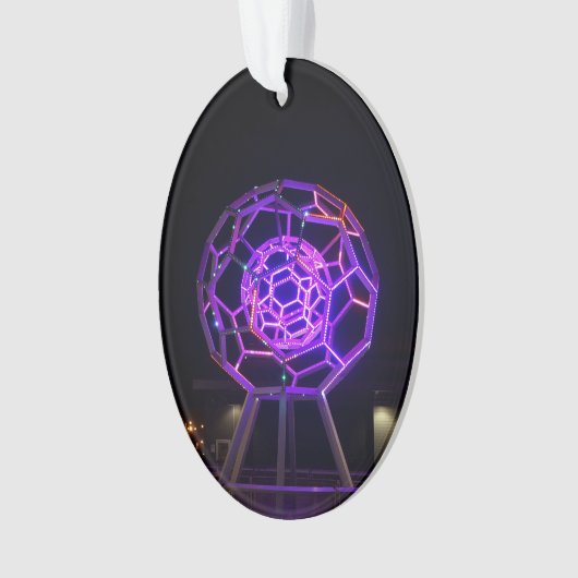 Buckyball sculptuur 5 Ornament (voorkant)