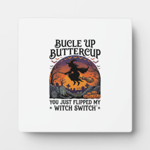 Bucle Omhoog Boterbloem Heks Switch Halloween Beze Fotoplaat