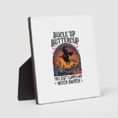 Bucle Omhoog Boterbloem Heks Switch Halloween Beze Fotoplaat (Voorkant)