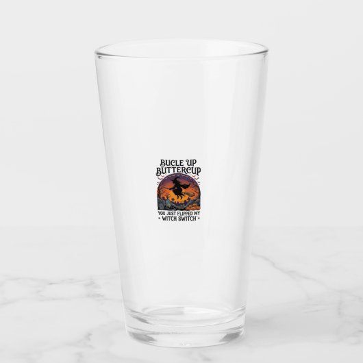 Bucle Omhoog Boterbloem Heksen Switch Halloween Be Glas (Voorkant)