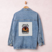 Bucle Up Buttercup Heks Switch Halloween Bezem Pu Denim Jacket (Hangar)