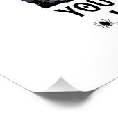 Bucle Up Buttercup Heks Switch Halloween Bezem Pu Perfect Poster (Hoek)