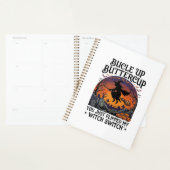 Bucle Up Buttercup Heksen Switch Halloween Bezem P Planner (Display)