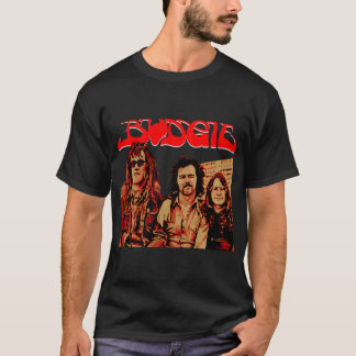 Bud.gie Unieke Vintage Kunstontwerp Met Emotionele T-shirt