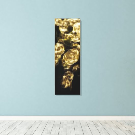 Bud Gilt Canvas Afdruk (Insitu (Houten vloer))