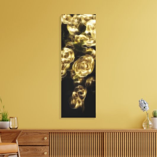 Bud Gilt Canvas Afdruk (Insitu (Woonkamer))