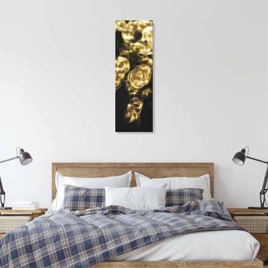 Bud Gilt Canvas Afdruk (Insitu (Slaapkamer))