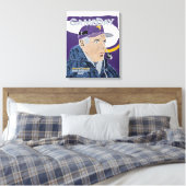 Bud Grant Canvas Afdruk (Insitu (Slaapkamer))