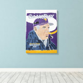 Bud Grant Canvas Afdruk (Insitu (Houten vloer))
