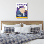 Bud Grant Canvas Afdruk (Insitu (Slaapkamer))