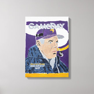 Bud Grant Canvas Afdruk