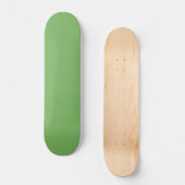 Bud groen (effen kleur) persoonlijk skateboard (Voorkant)