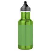 Bud groen (effen kleur) waterfles  (Rechts)