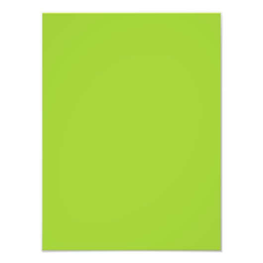 Bud Groene Aangepaste Lichte Limoen Achtergrond Foto Afdruk (Voorkant)