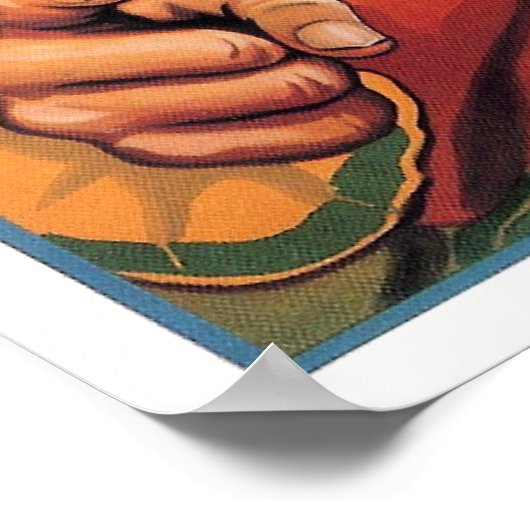 Bud Hawkins  Circus Poster (Hoek)