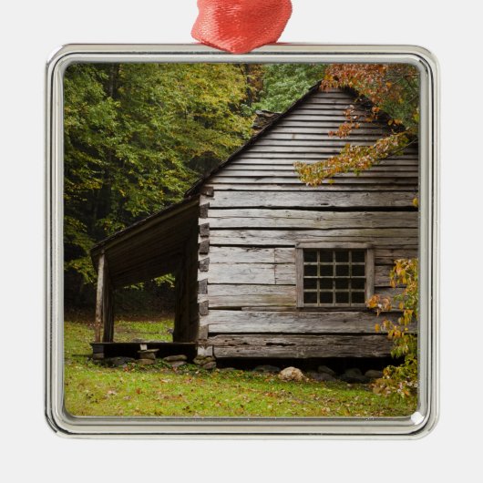Bud Ogle House, Great Smoky Mountains National Metalen Ornament (Voorkant)