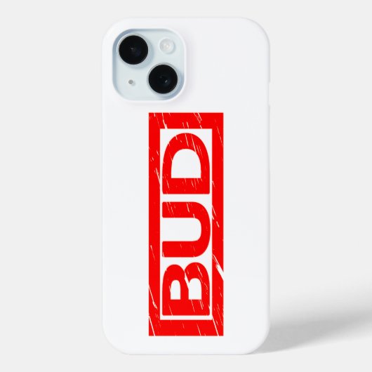 Bud Stamp Case-Mate iPhone Case (Achterkant)