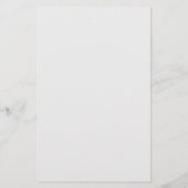 Bud Vase Stationery Briefpapier (Achterkant)