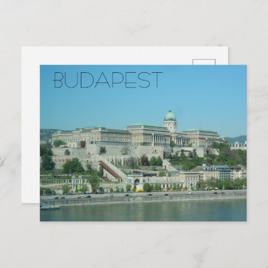 Buda Castle, Boedapest, Hongarije Briefkaart (Voorkant / Achterkant)