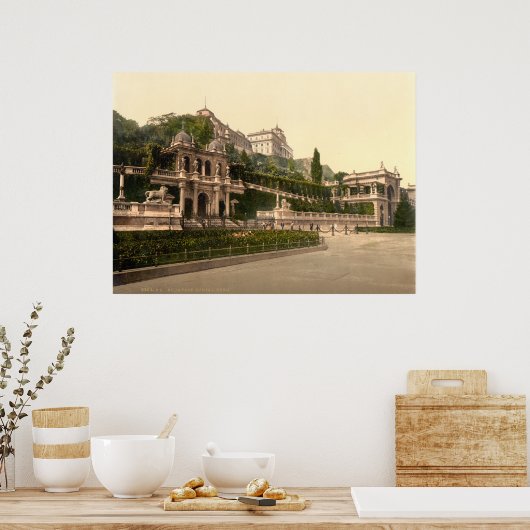 Buda Castle, Boedapest, Hongarije Poster (Keuken)